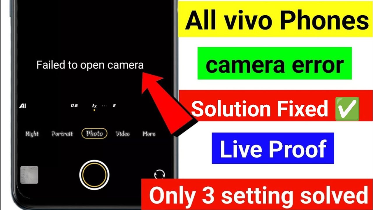 failed to open camera vivo | failed to open camera problem | failed to open camera problem vivo 📸