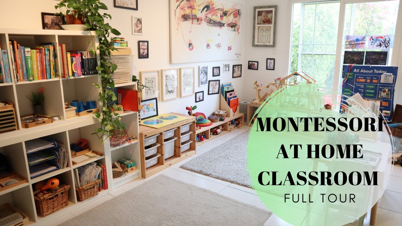 MONTESSORI AT HOME FULL CLASSROOM TOUR 2022