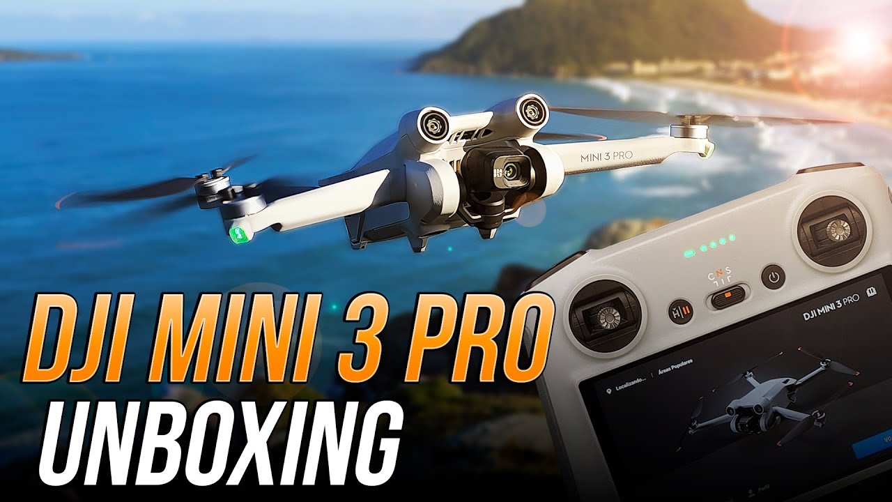 Pequeno e muito bom! DJI Mini 3 Pro [UNBOXING + PRIMEIROS TESTES]