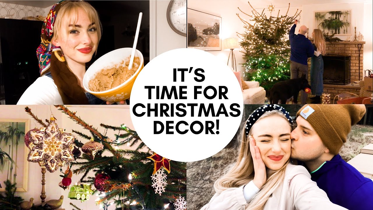 Getting Prepped for Christmas || VLOG 10 || Christmas Tree Hunting & Ginger Cookies!
