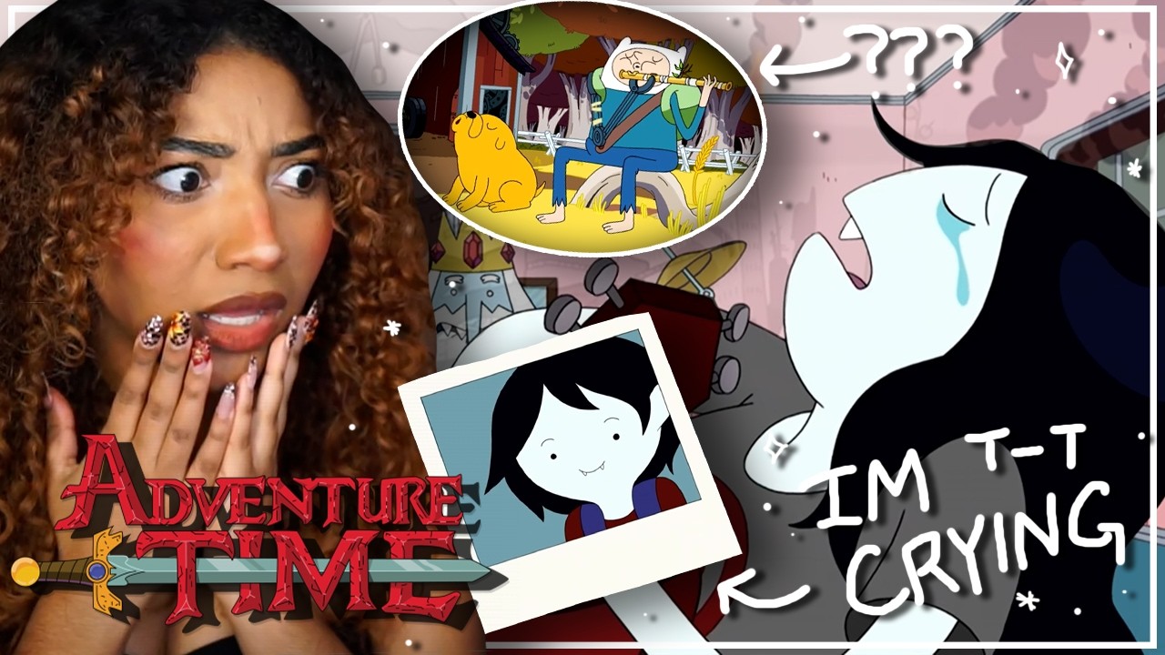 OMG ICE KING AND MARCELINE! WHAT HAPPENED TO FINN? - FIRST TIME WATCHING **ADVENTURE TIME** S4x20-26