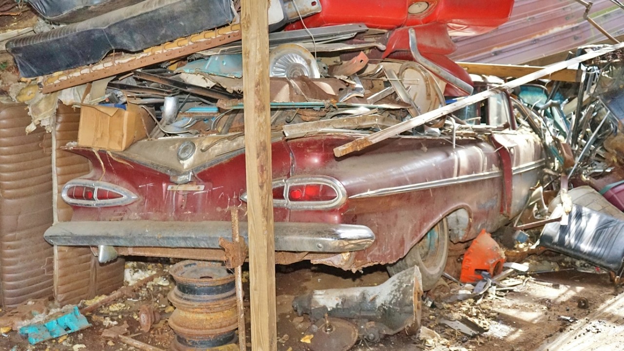 HOARD of GM Cars Rescued after 40 years!