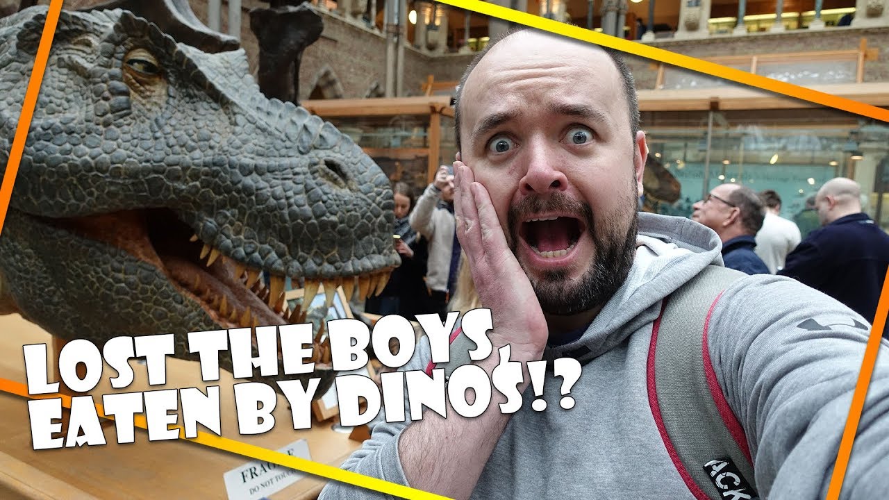 Lost the boys, eaten by dinos!? University of Oxford, the Museum of Natural History