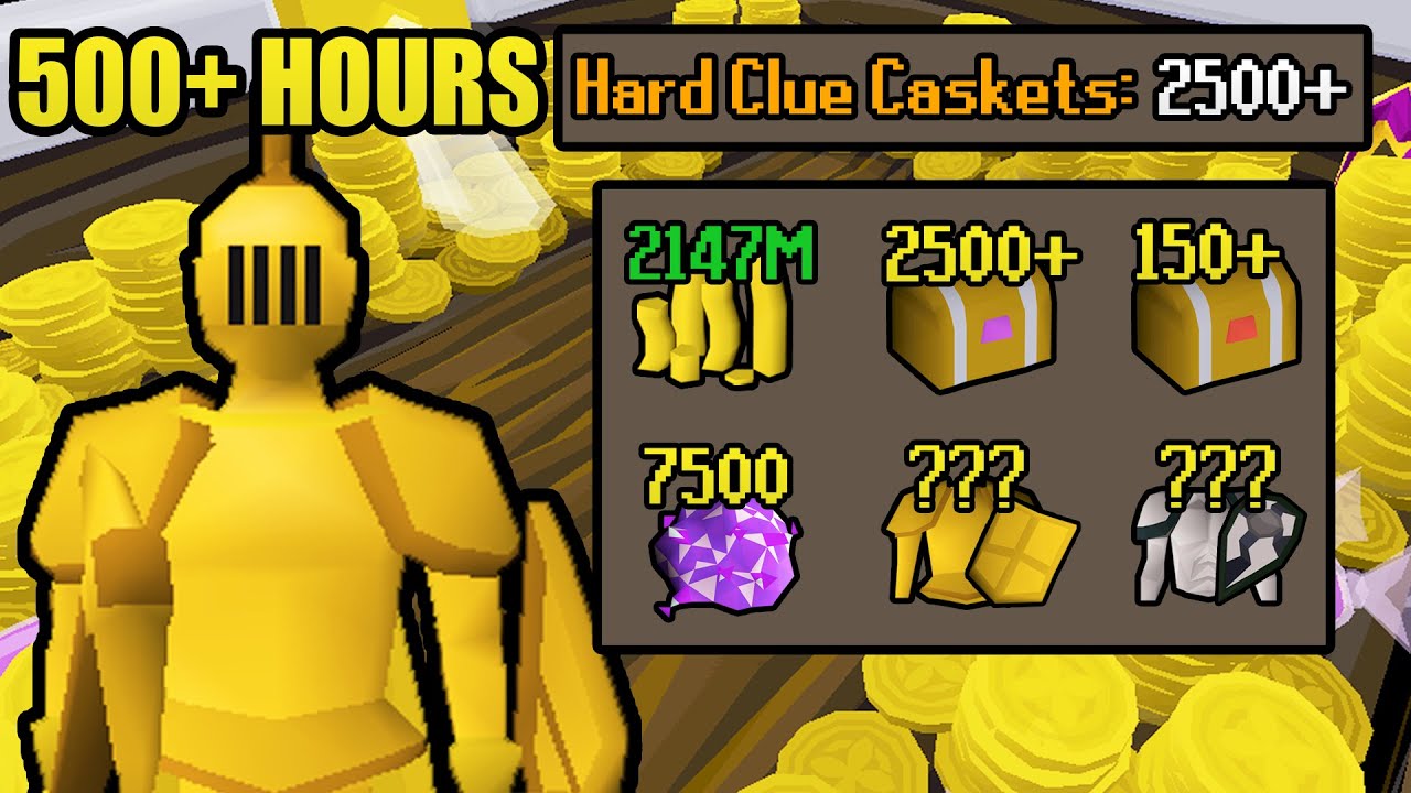 2500 Hard Clue Caskets Later... | UIM Collection Log Completionist (#61) [OSRS]