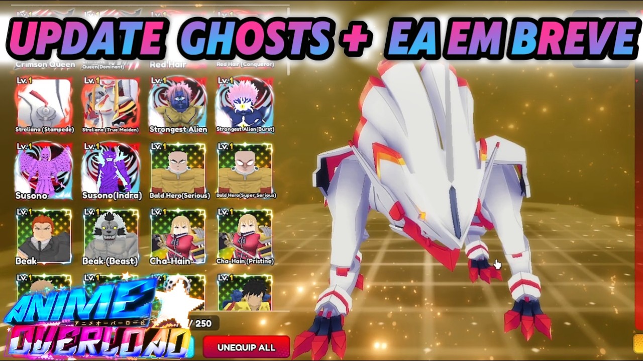 UPDATE DO GHOSTS + EA DO ANIME OVERLOAD!  HOJE A NOITE VAI SER BOAAAAAAAAAA!