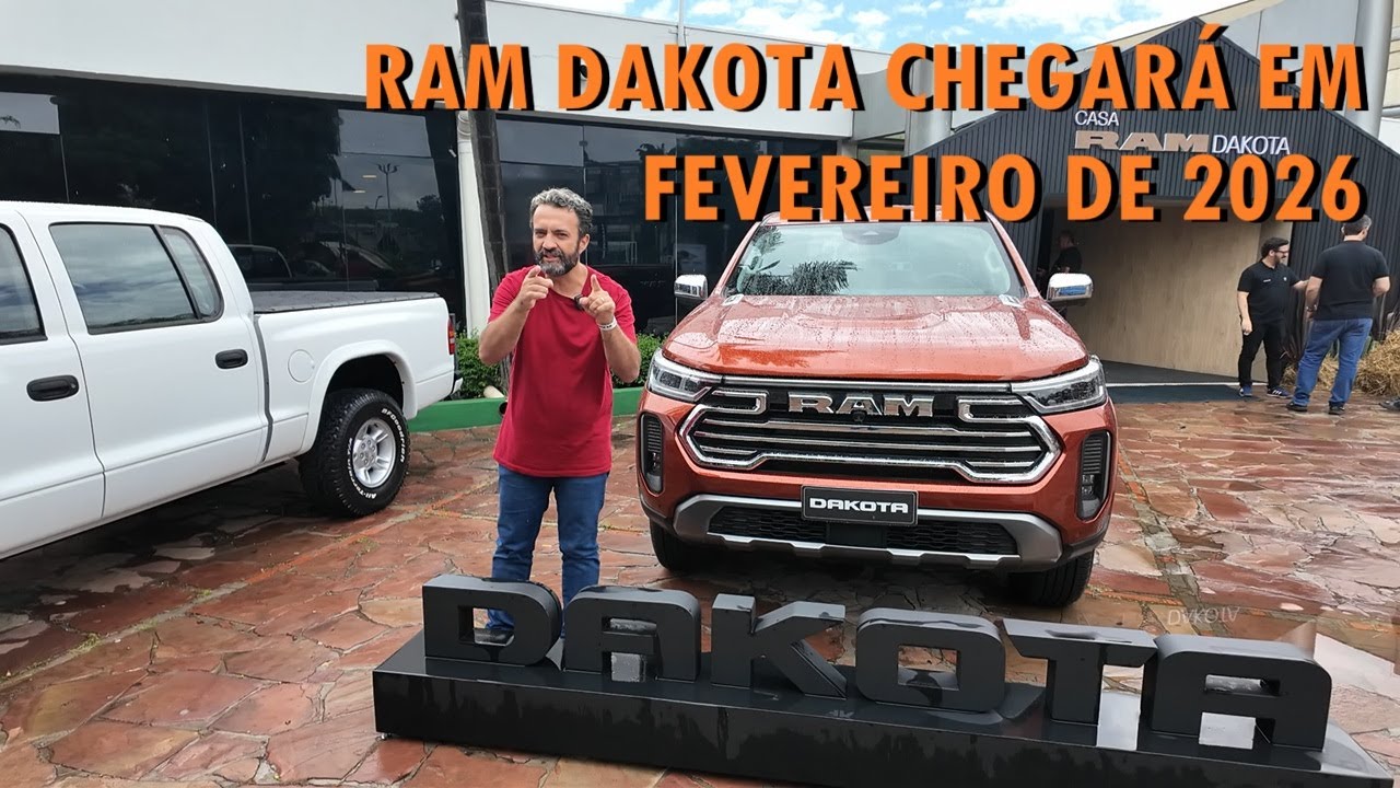 NOVA RAM DAKOTA 2026: MOTOR, VERSÕES, DETALHES E PRIMEIRAS IMPRESSÕES | AUTOS SEGREDOS