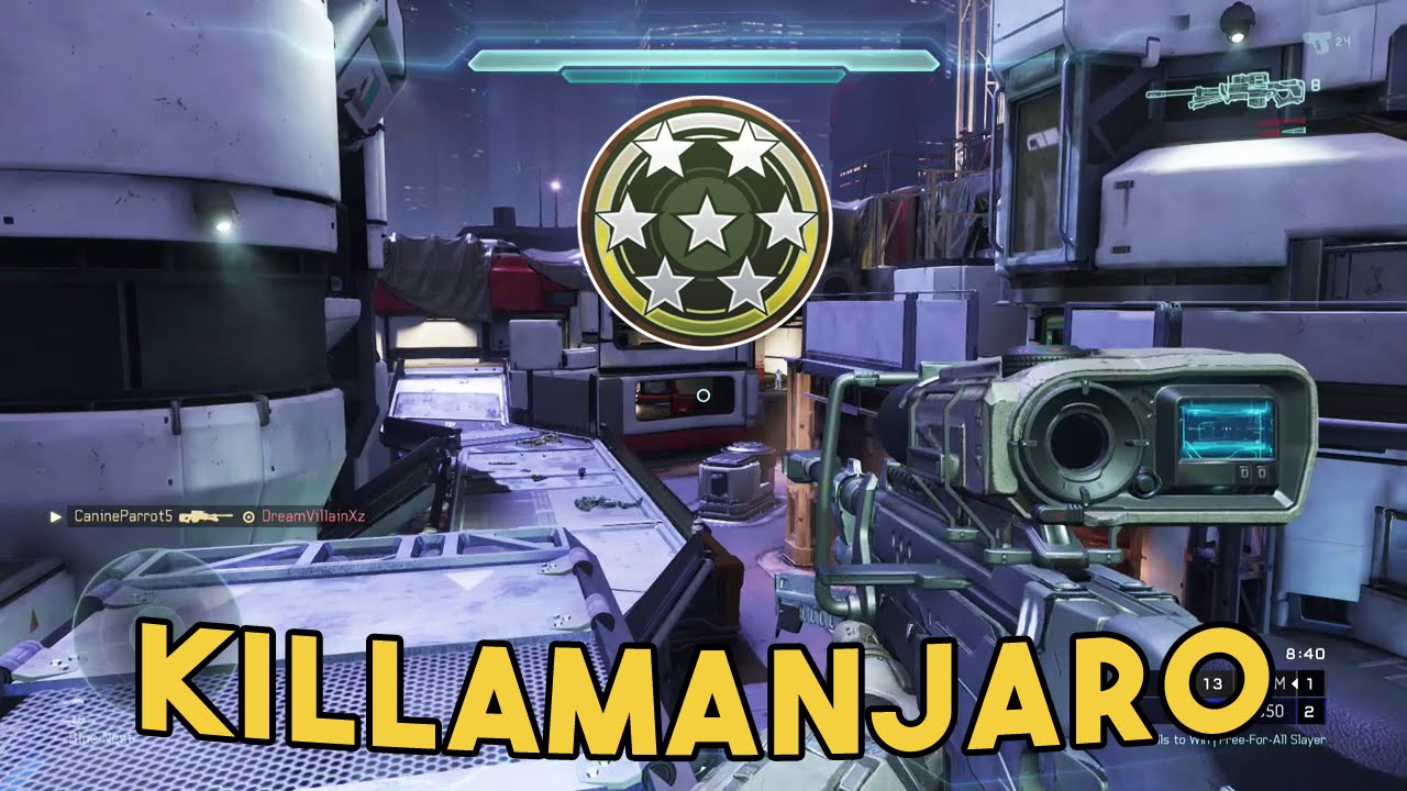 INSANE Halo 5 Sniper Killamanjaro