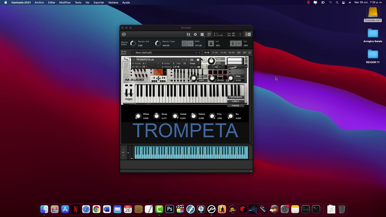 SAMPLE DE TROMPETA PARA KONTAKT #GRATIS
