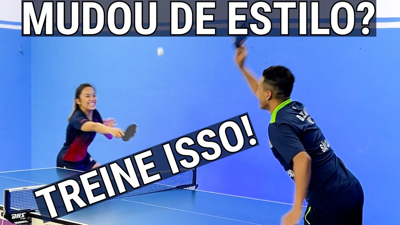 TREINE BACK PORQUE VAI TER DIFICULDES NO TÊNIS DE MESA-PING PONG