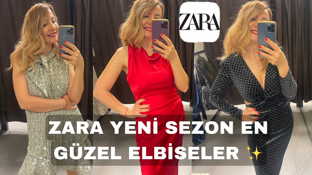 ZARA EN GÜZEL YENİ SEZON ELBİSELER ❤️ YILBAŞI İÇİN DENEMELİ ALIŞVERİŞ | Vlog 3