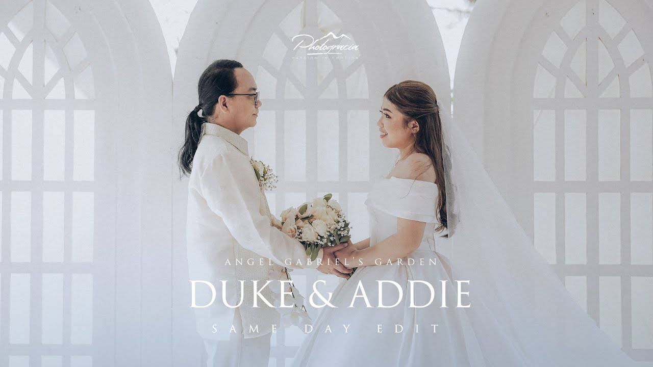 Same Day Edit Wedding Film of Duke & Addie I Photogracia