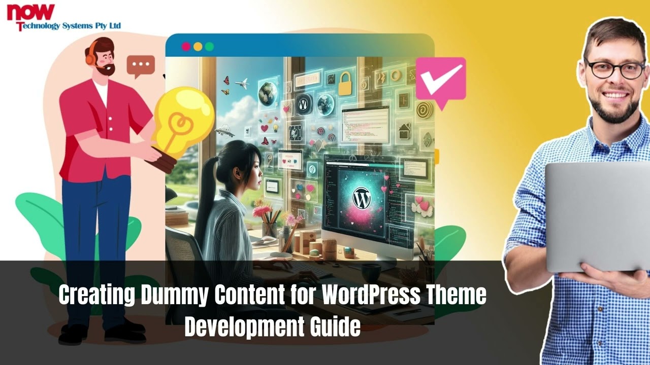 Creating Dummy Content for WordPress Theme Development Guide