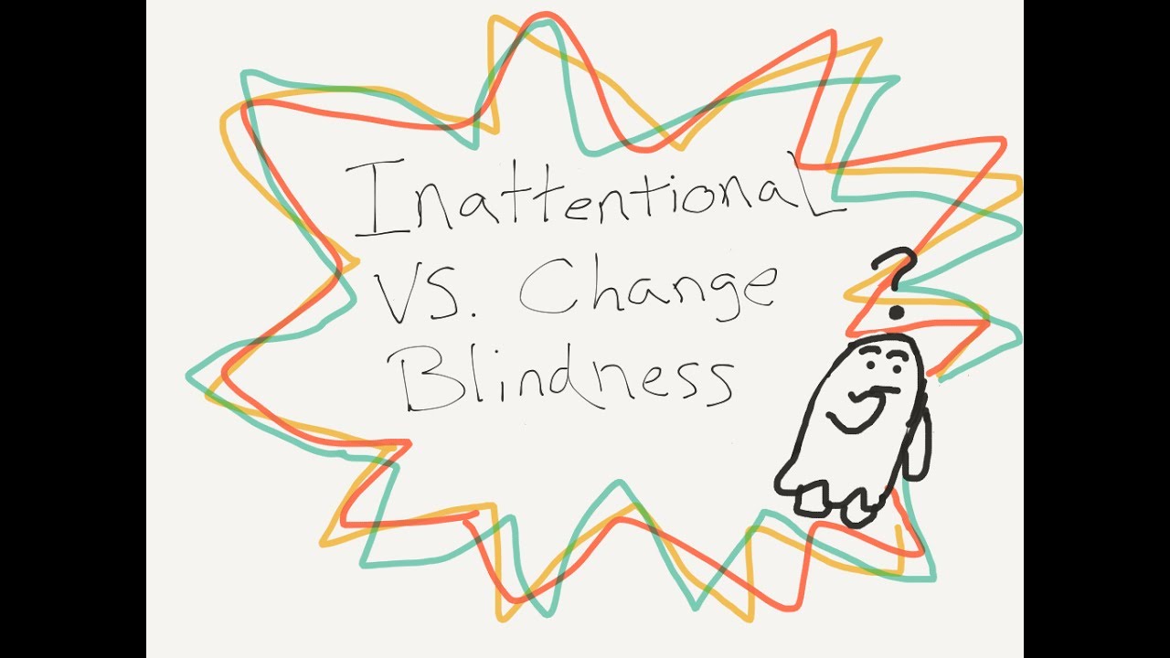 Inattentional Blindness Vs. Change Blindness