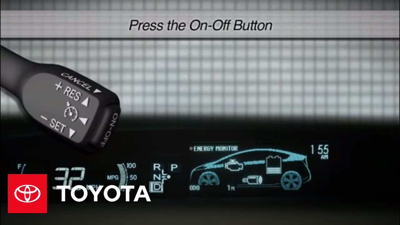 2011 Prius How-To: Cruise Control | Toyota