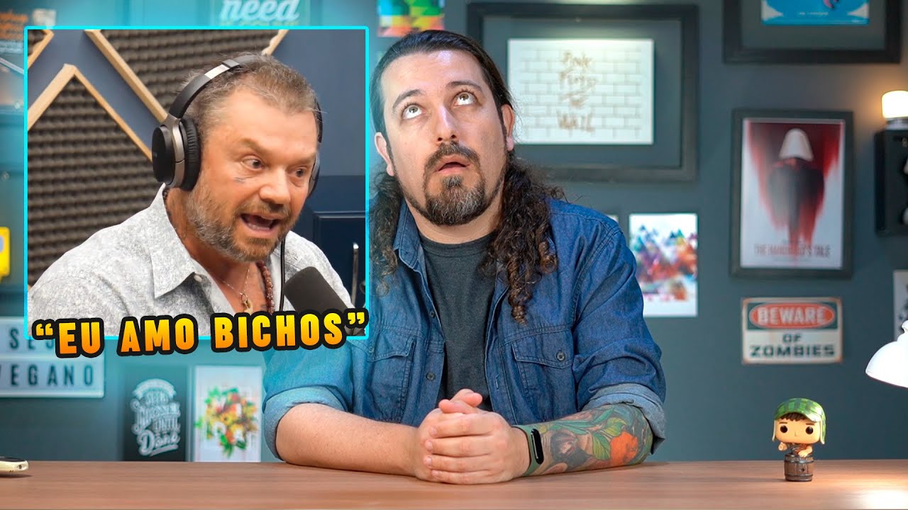 Richard Rasmussen e suas desculpas furadas para não ser vegano