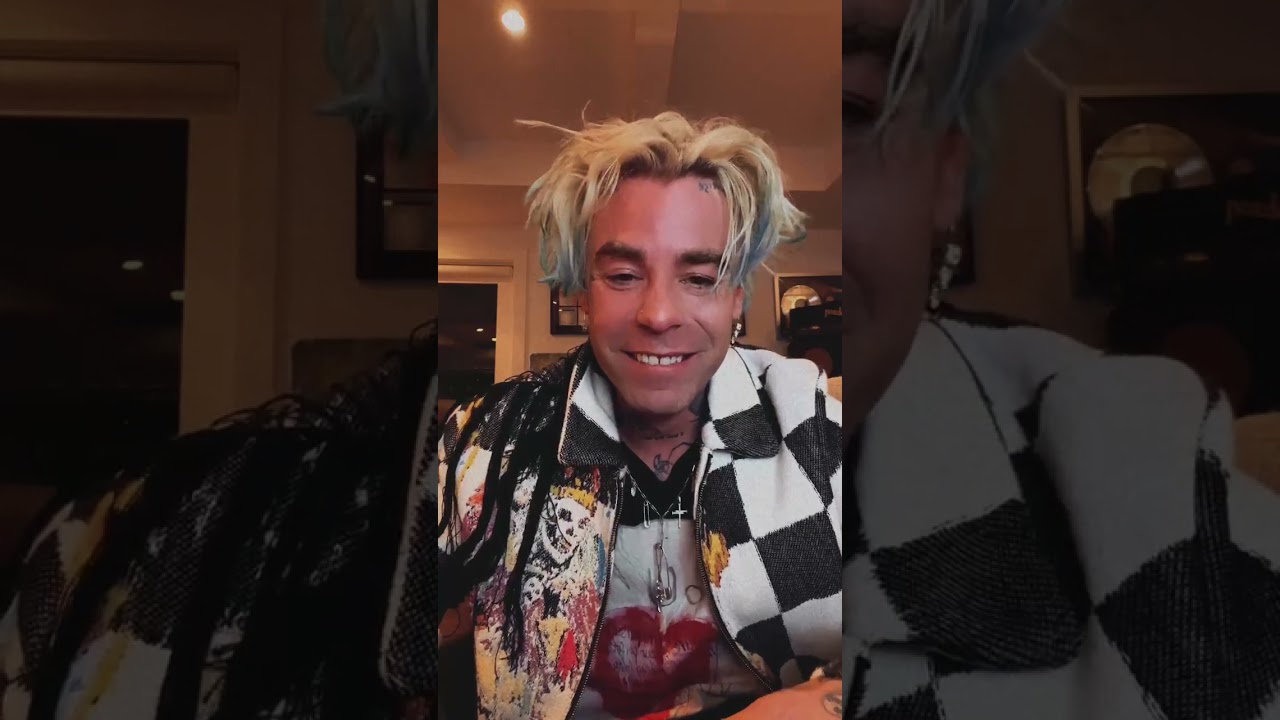 MODSUN ' s Instagram live 17.01.2023 (God save the teen album topic)