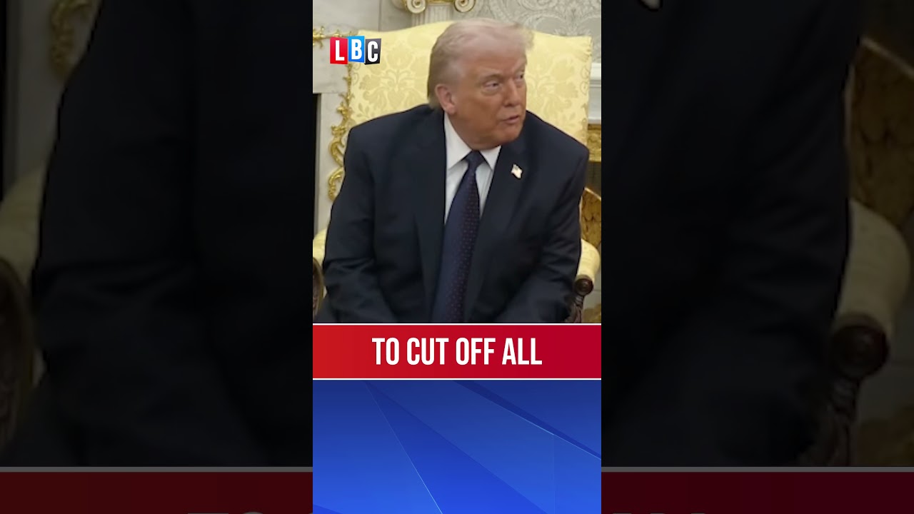 Trump to 'cut off all dealings' with Spain | LBC
