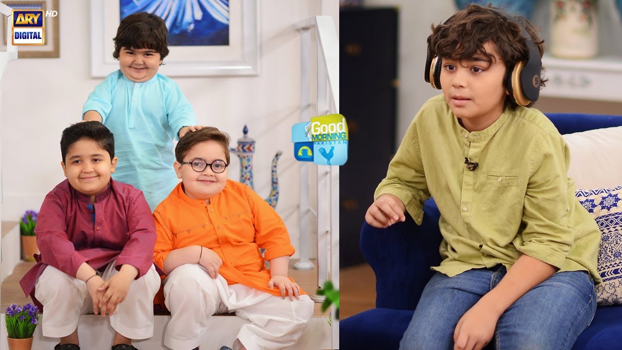 Good Morning Pakistan - Famous Pakistani Child Actors - ARY Digital Show