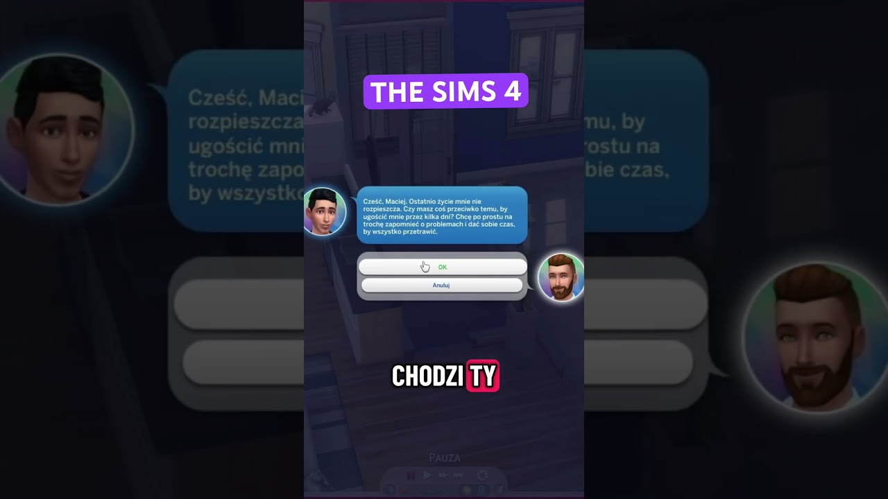SUSPICIOUS GUY IN THE SIMS 4 👀 #shorts #funny #gaming #thesims4 #ts4 #letsplay
