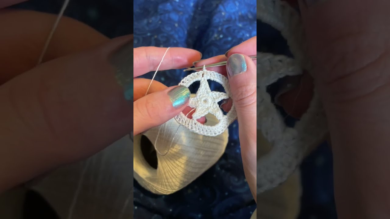 Crocheting a Five Point Star, No Audio