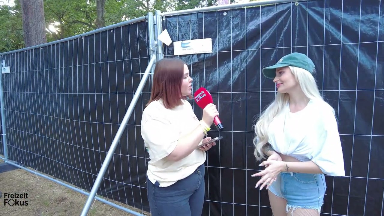 🎤 Exklusives Interview mit Marie Reim beim Strand Festival in Oer-Erkenschwick 2025