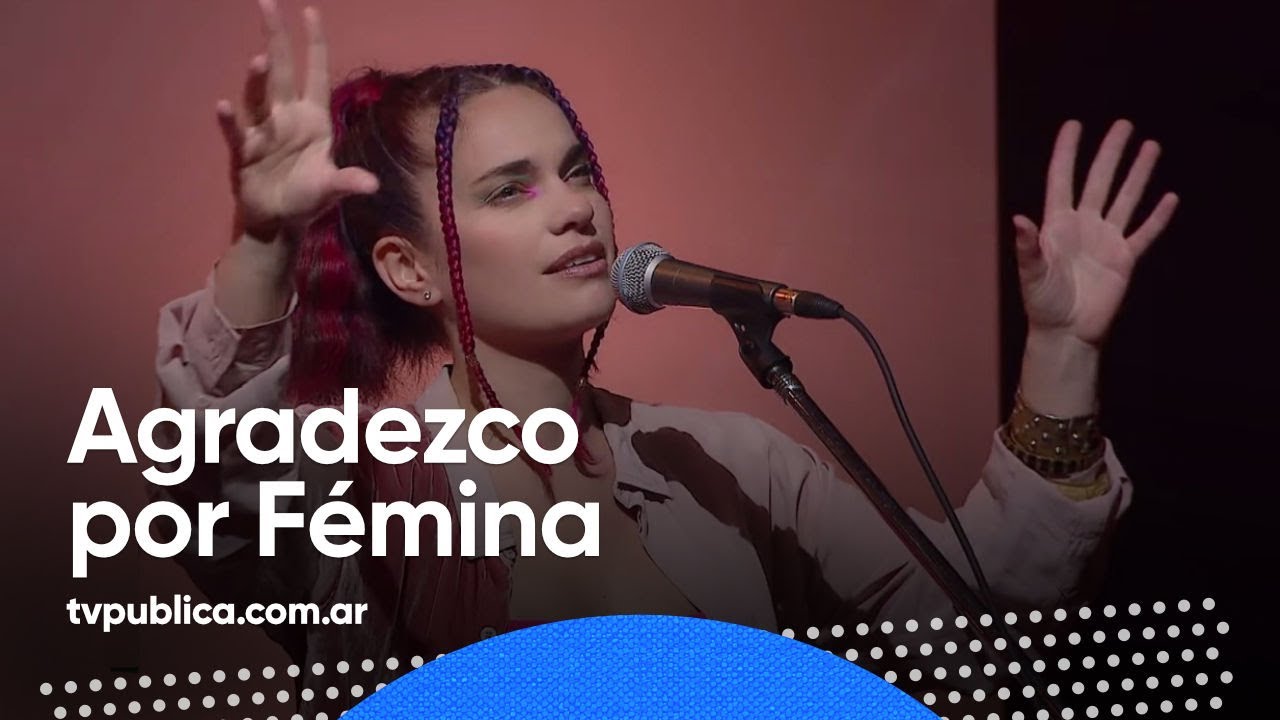 Agradezco por Fémina - Estudio 1