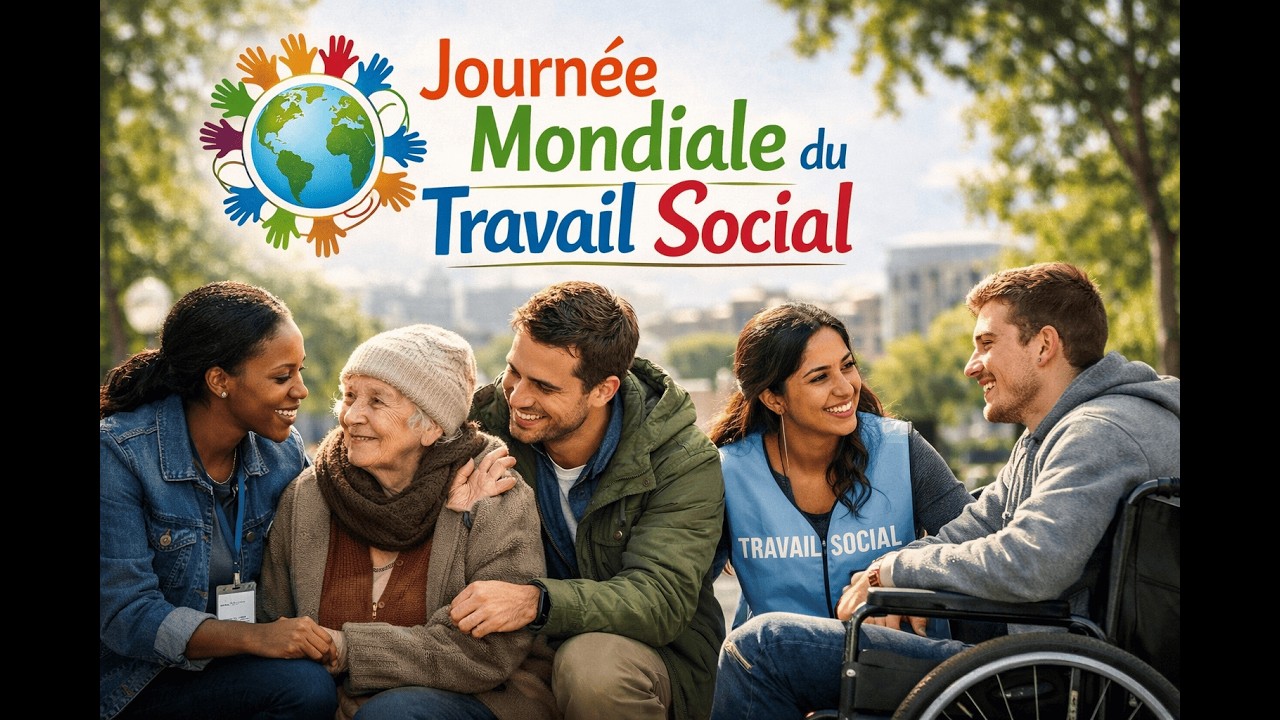 Vidéo n° 195 * Date : 13 mars * Journée mondiale du travail social