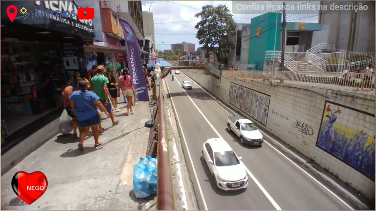 JOAO PESSOA Vídeo 2/4 (Centro e Orla de Cabo Branco)