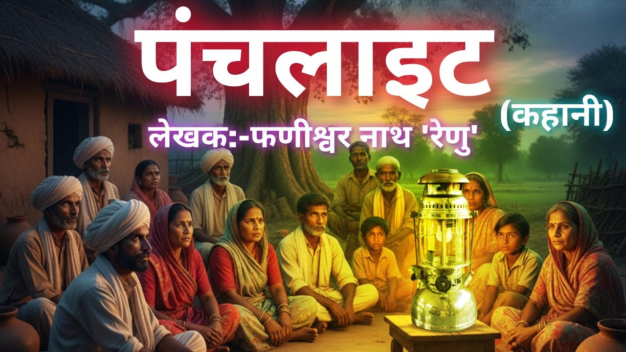 Punchlight Ki Kahani Class 12 || पंचलाइट कहानी का सारांश || Punchlight Phanishwar Nath 'Renu'