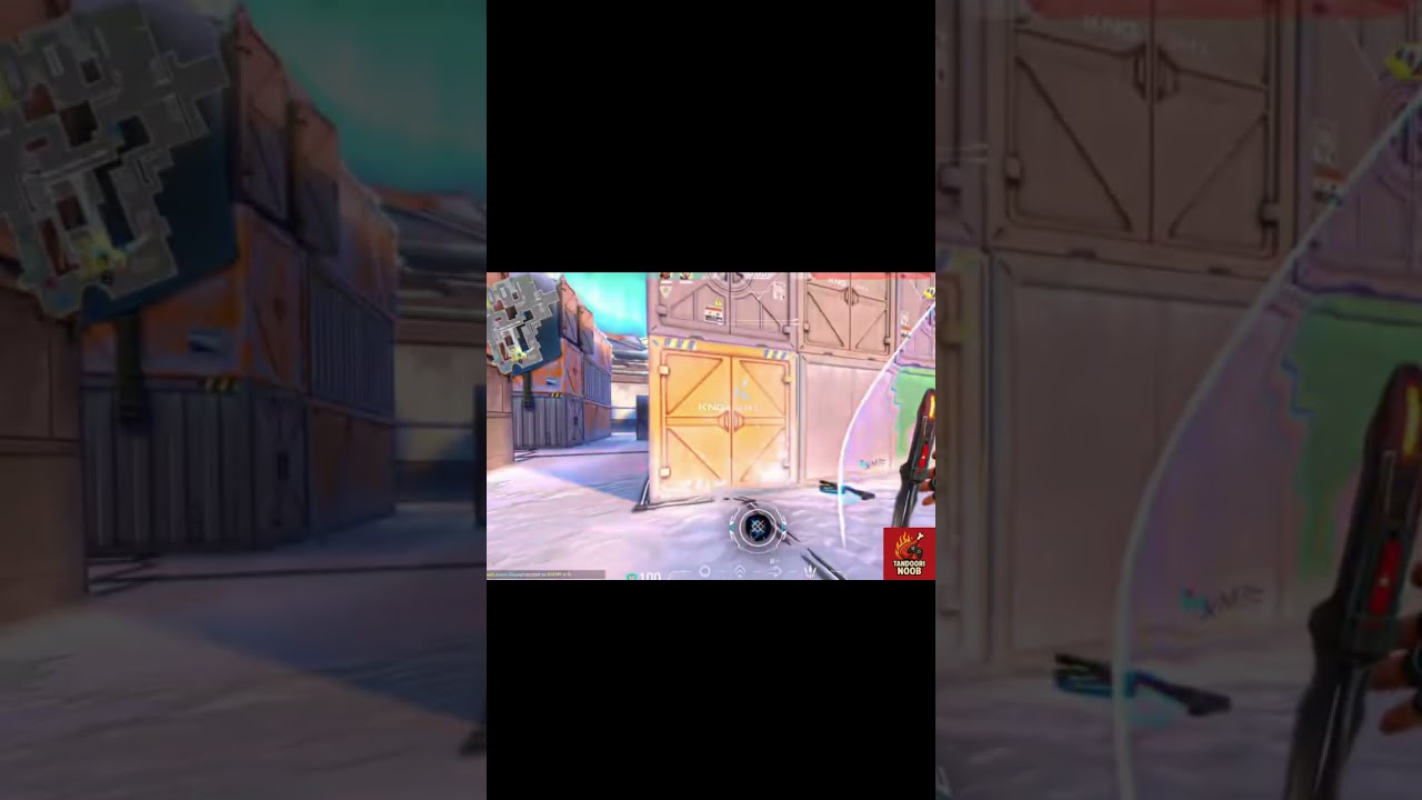Enemies Peeked Like NPCs 🤖#valorant #valorantgameplay #valorantclips #gaming