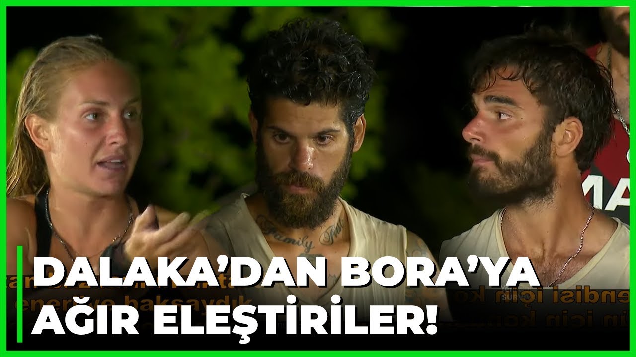 Atakan - Bora Kavgasına Dalaka S&uuml;rprizi! - Survivor T&uuml;rkiye 54. B&ouml;l&uuml;m