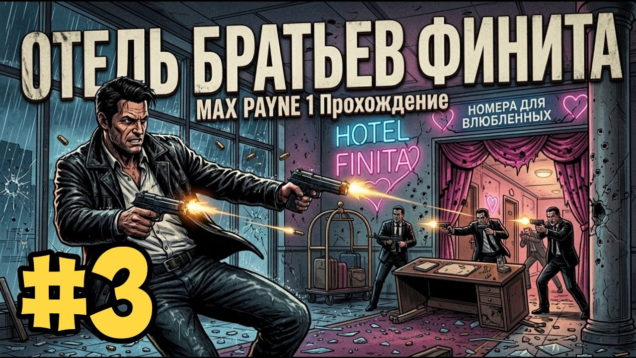 MAX PAYNE #3 ➤ ОТЕЛЬ БРАТЬЕВ ФИНИТА (Прохождение на ANDROID, на русском)