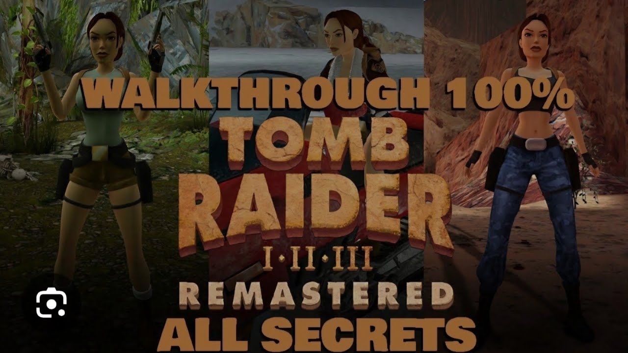 Tomb Raider III Remastered: The Lost Artifact [PS5] Walkthrough - Shakespeare Cliff