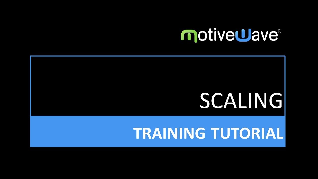 Chart Scaling in the MotiveWave Trading Platform