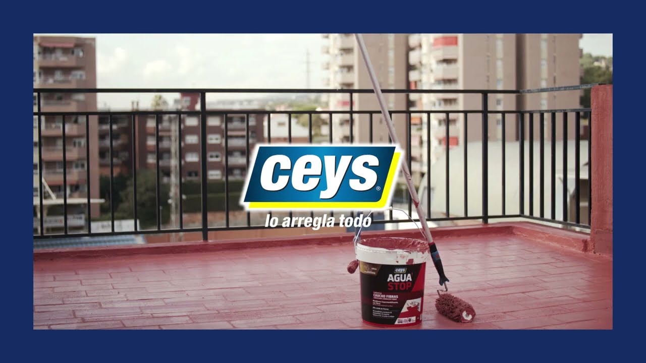 Impermeabilizante AGUASTOP Caucho Fibras | Ceys