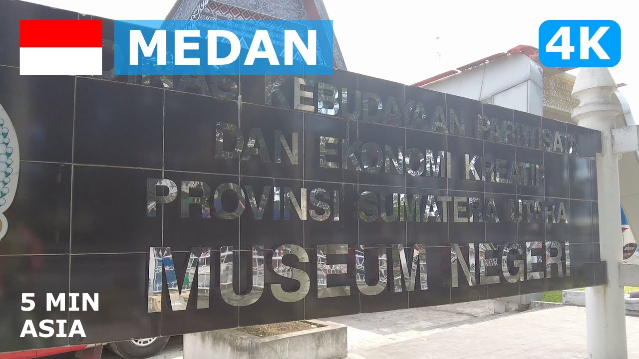 🇮🇩 Indonesia - Medan: 5 Minutes Walking Tour - 4K