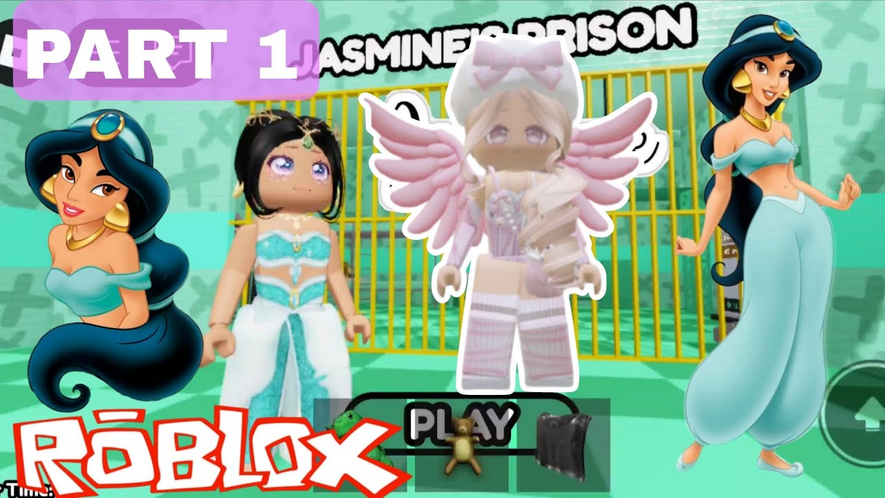 ROBLOX Jasmine prison run #1 💔😭💕💕 