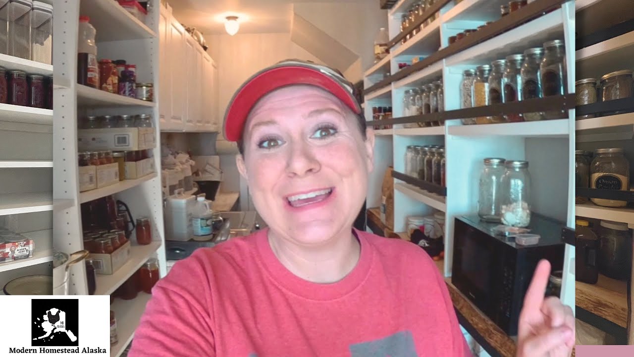 Alaskan Homestead Pantry Makeover: From Canners to LongTerm Food Storage | Creating a Working Pantry