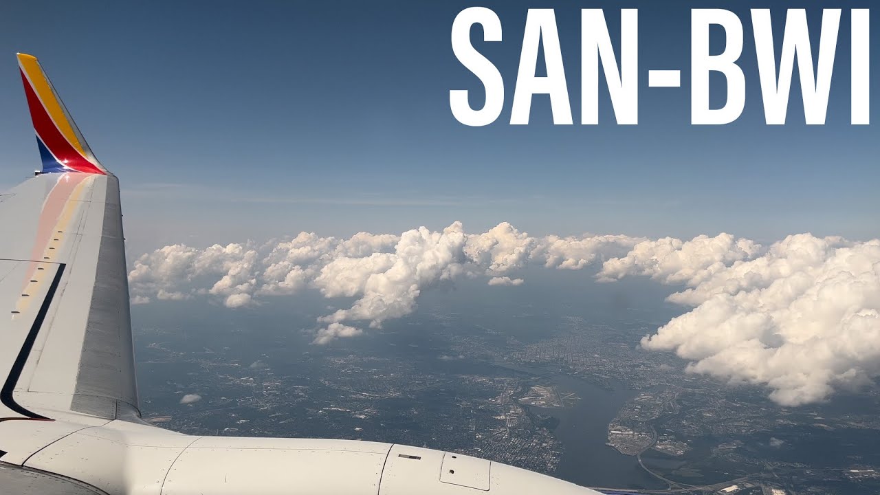 Full Flight #42 - Southwest Airlines - Boeing 737-700 - San Diego (SAN) to Baltimore (BWI)