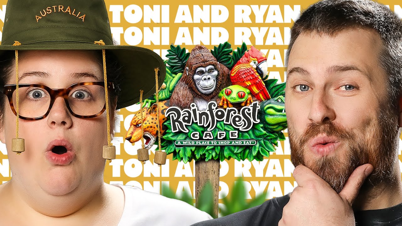 Australians Discover Rainforest Cafe