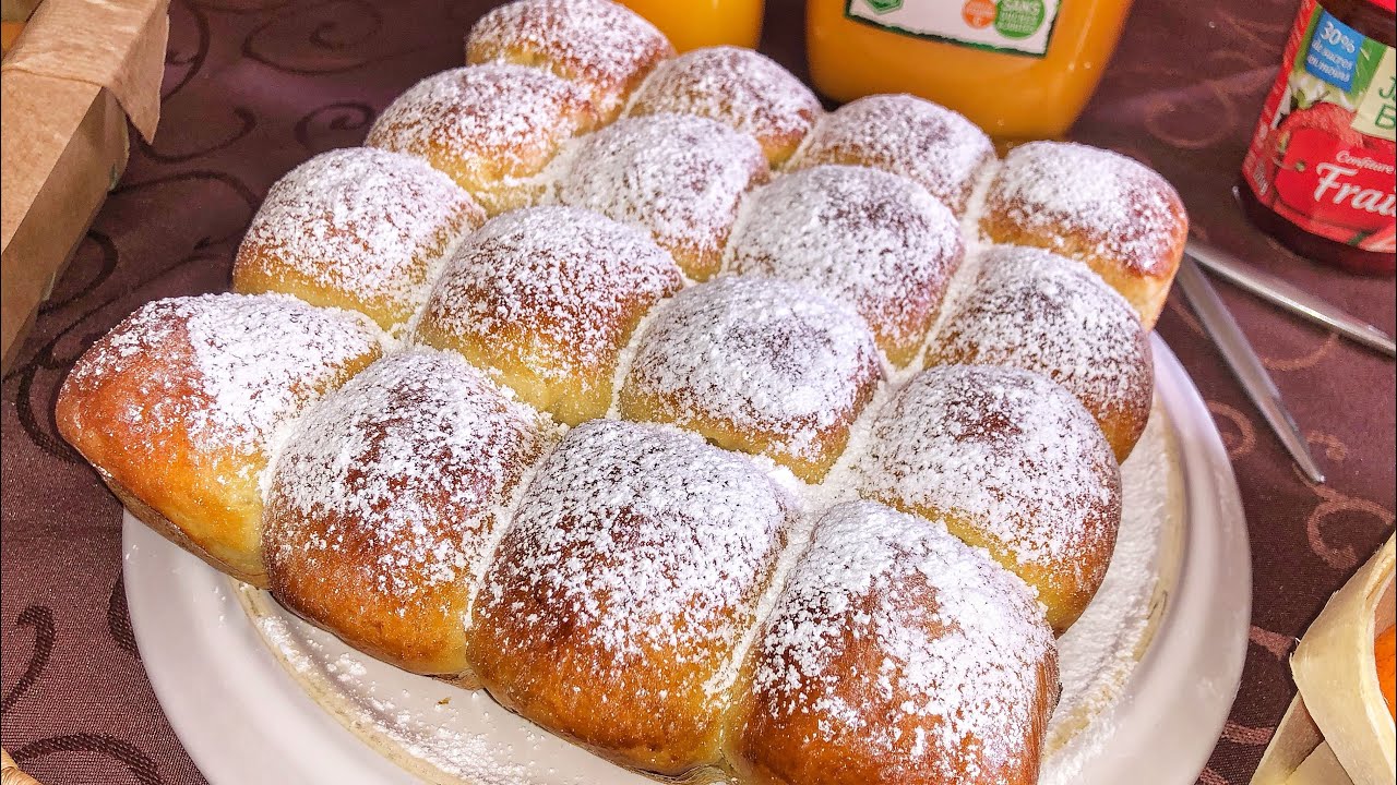 La Brioche Buchty fourrée au chocolat 🍫