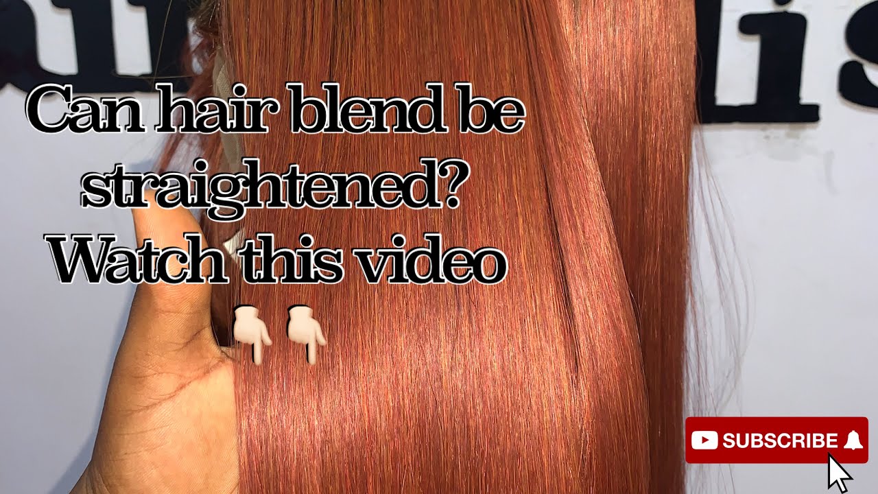 How to straighten your hair blend for beginners 