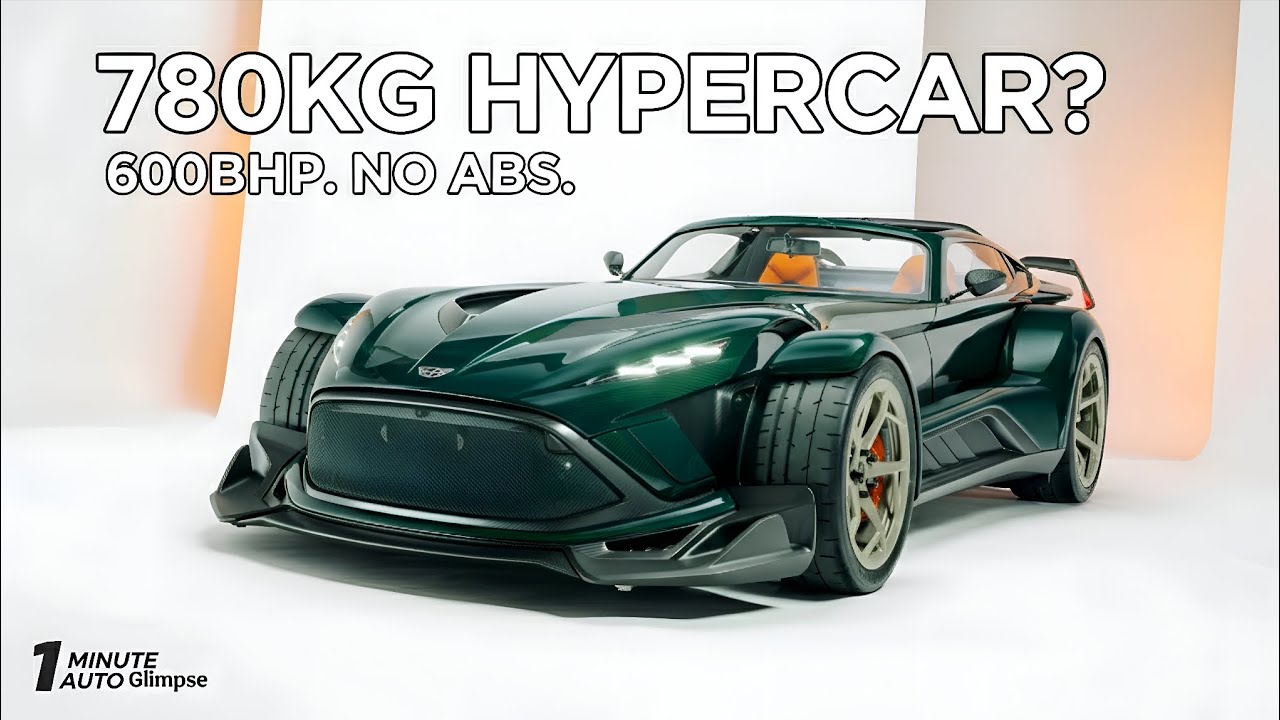 600BHP & No ABS: Is the Donkervoort P24 RS the World’s Deadliest Supercar?