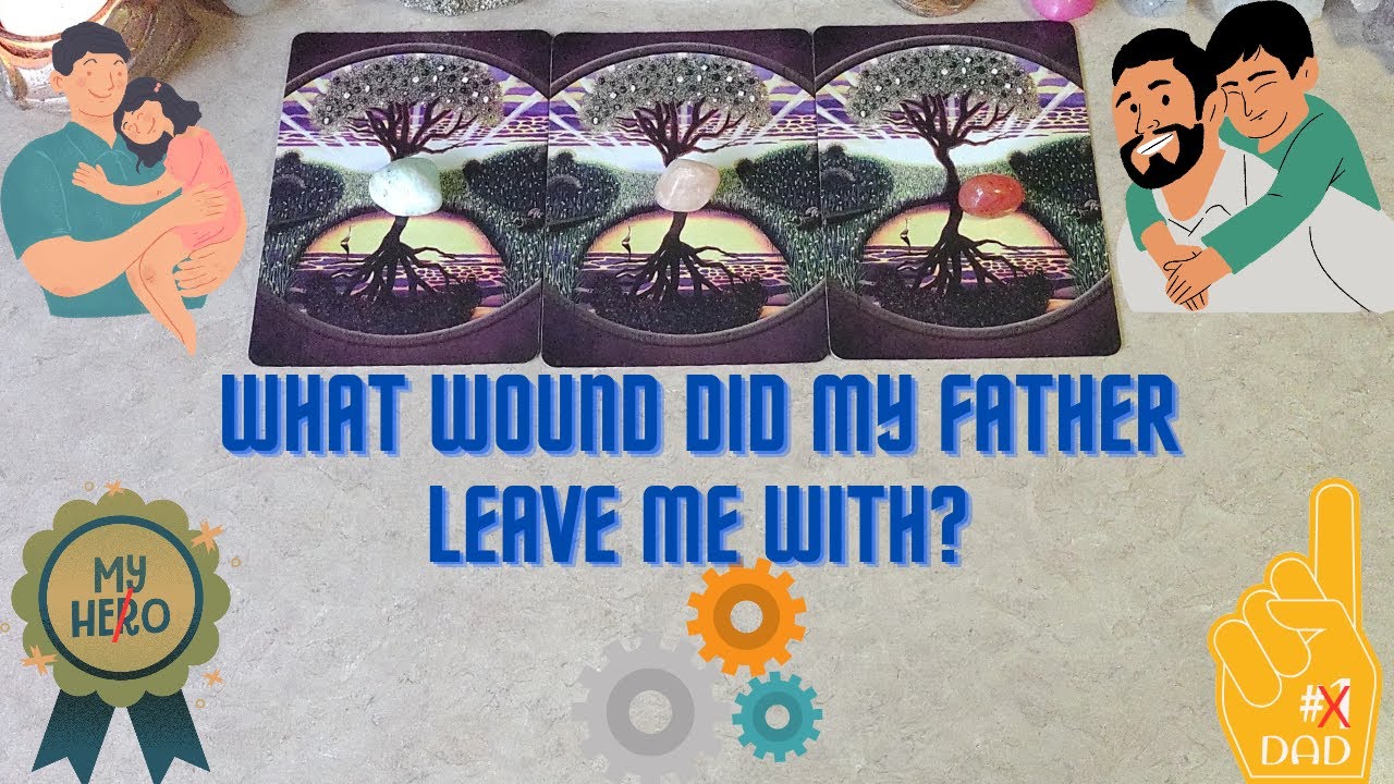 🧔🤕🩸What Wound Did My Father Leave Me With?🧔🤕🩸 | ✨🔮Psychic Pick-A-Card Tarot Reading✨🔮