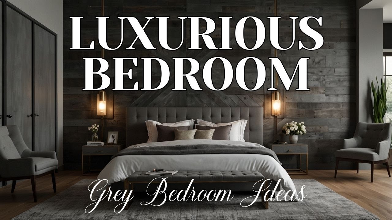 Stunning Luxurious & Unique Grey Bedroom Ideas | Transform Your Space with Elegance