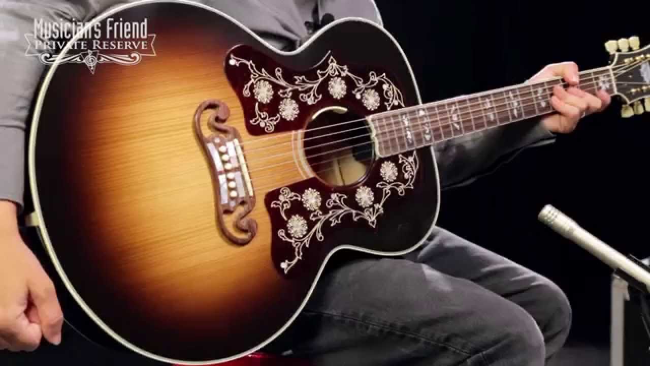 Gibson Bob Dylan SJ-200 Player's Edition Acoustic-Electric Guitar