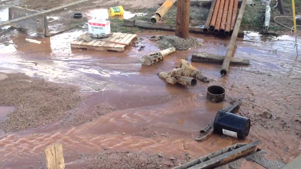 Cleaning water well