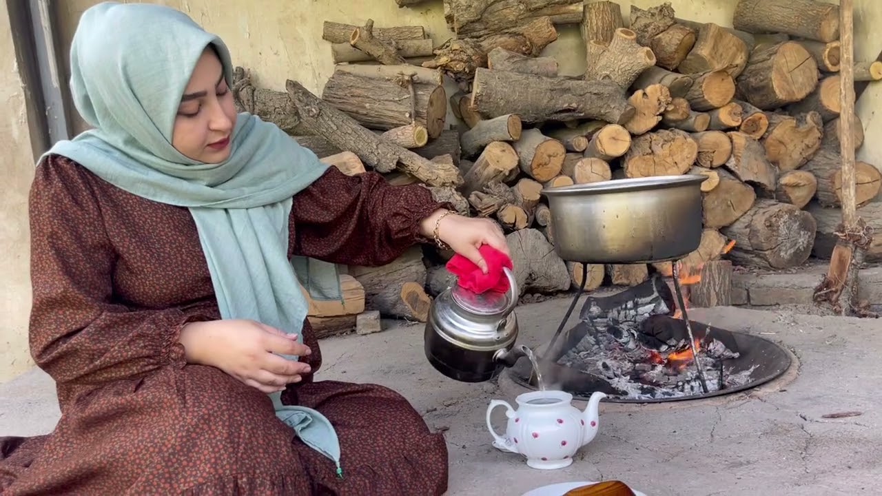 ‏Making Homemade Jam in the Village Over Fire | A Traditional, Heartwarming Experience