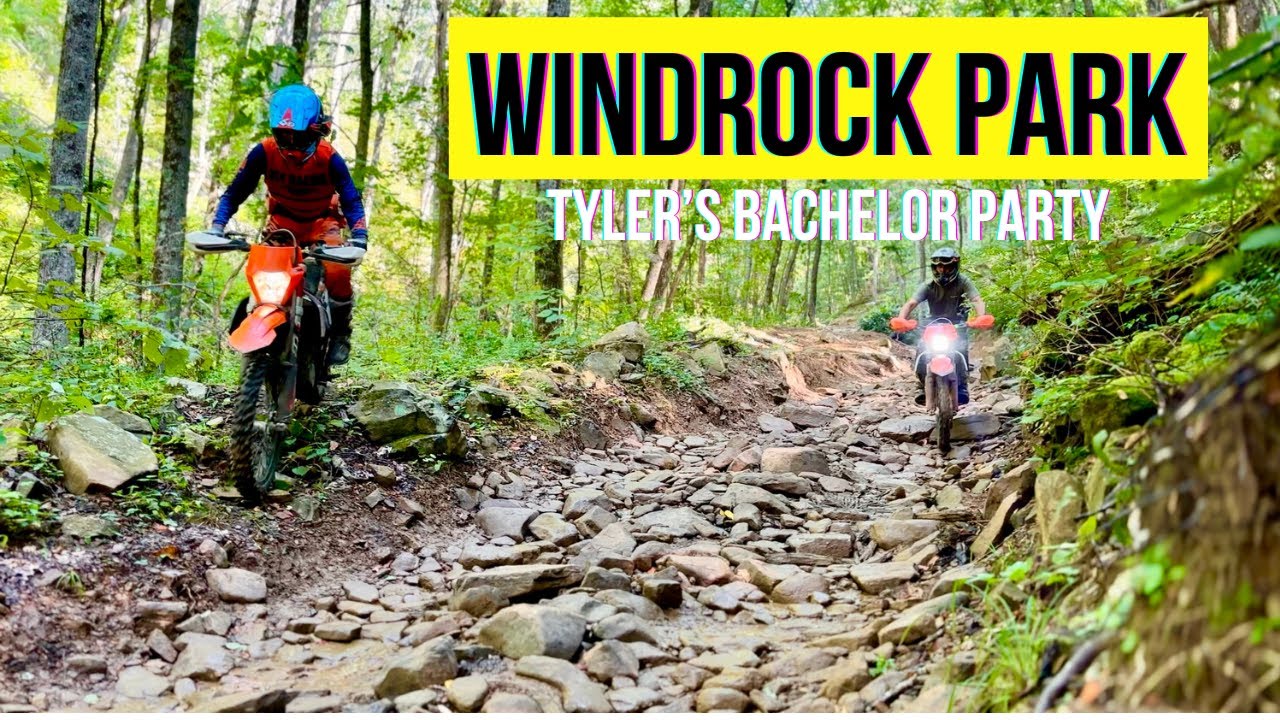 Windrock Park on Motorcycles (XR150 Durability Test & Tyler’s Bachelor Party)