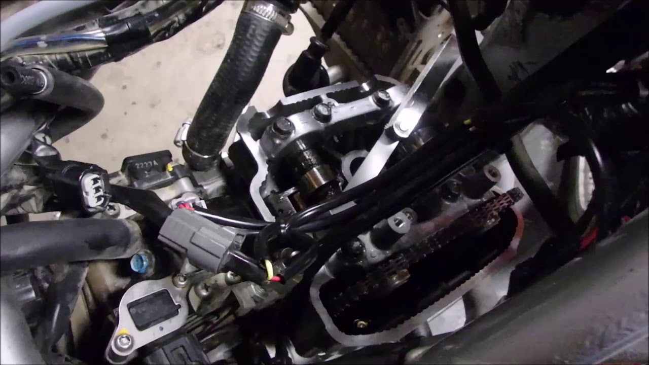 CRF250L Valve Clearance Inspection